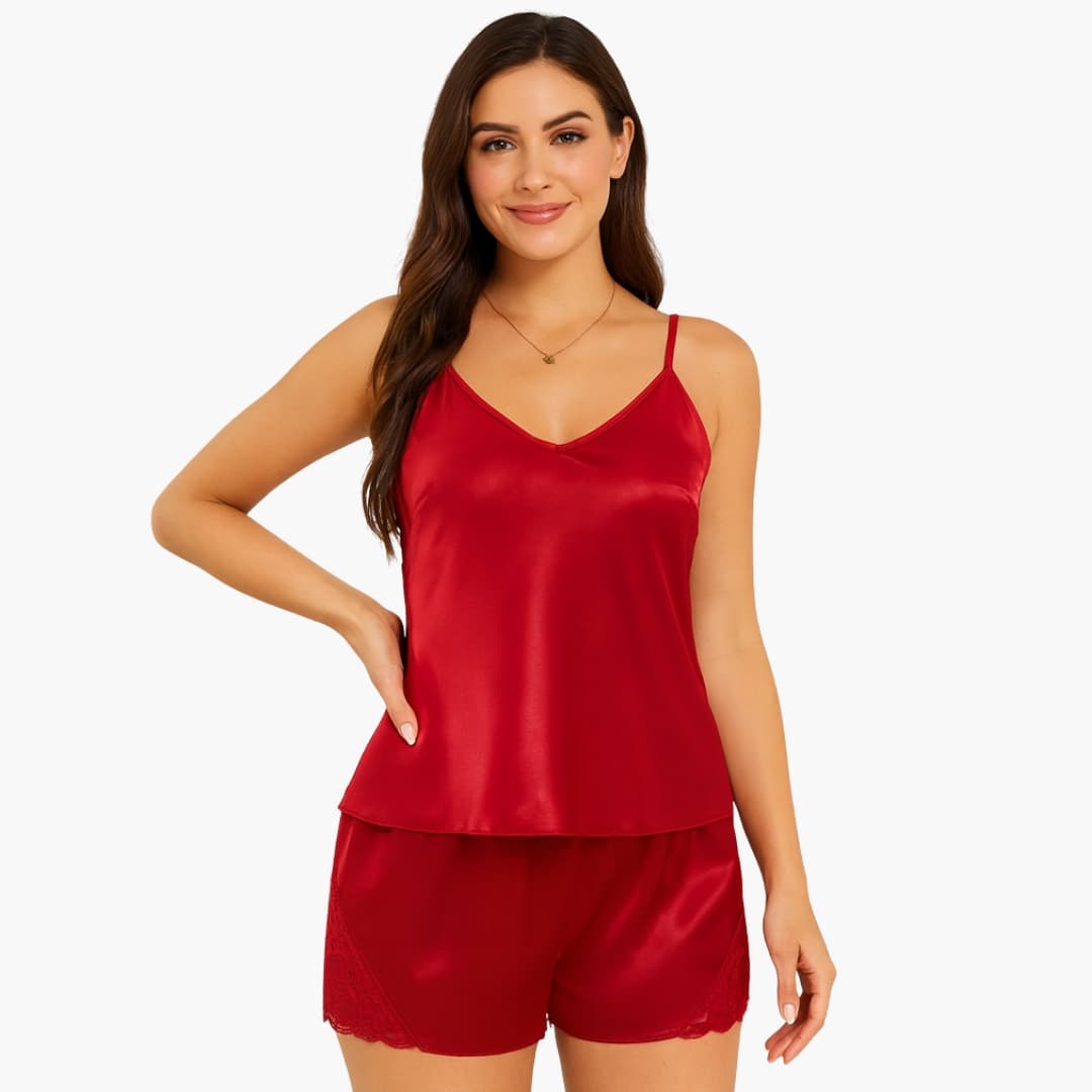 Women Set | Camisole top and elasticated short co-ord