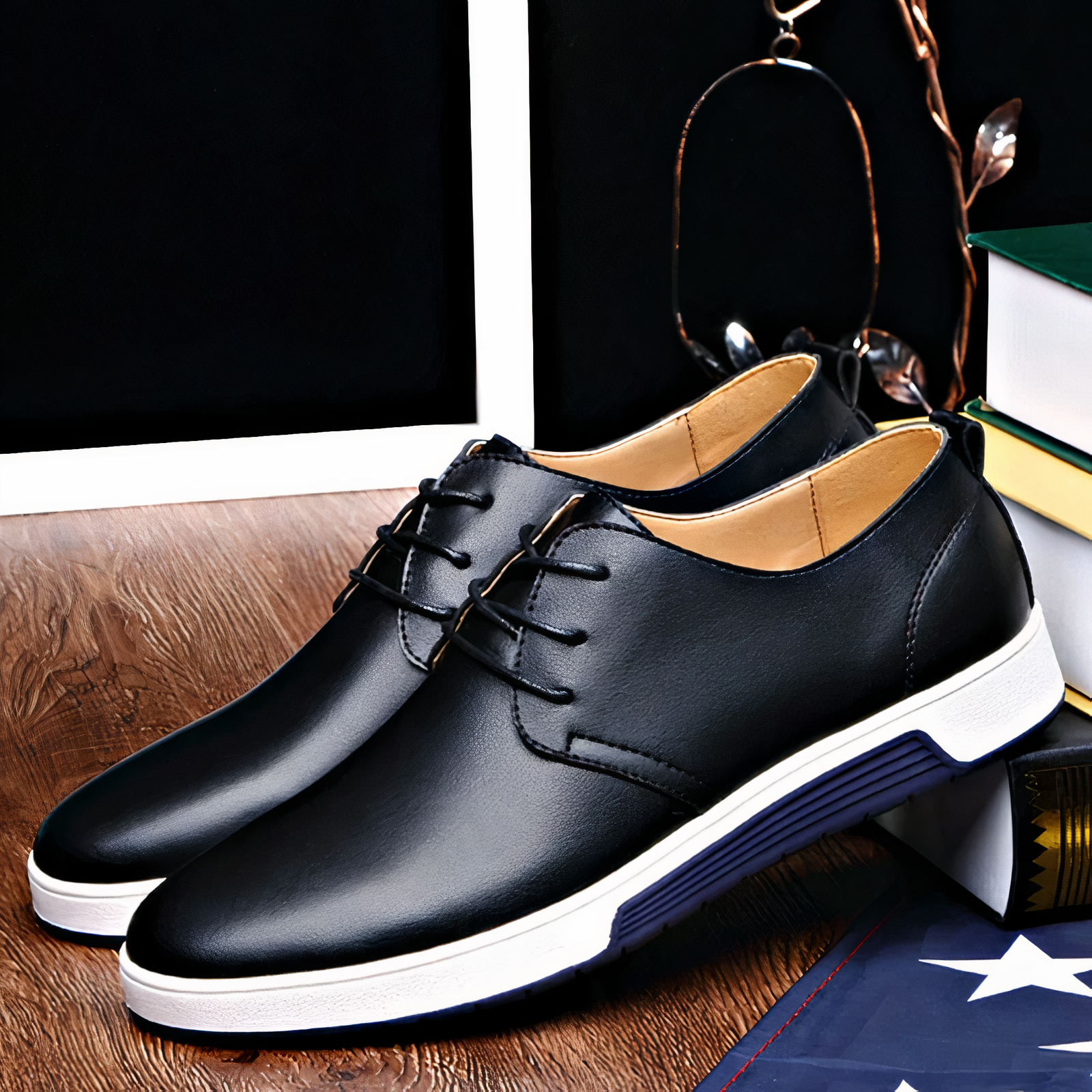 Men Shoes | Oxford Style with Orthopaedic Support Design