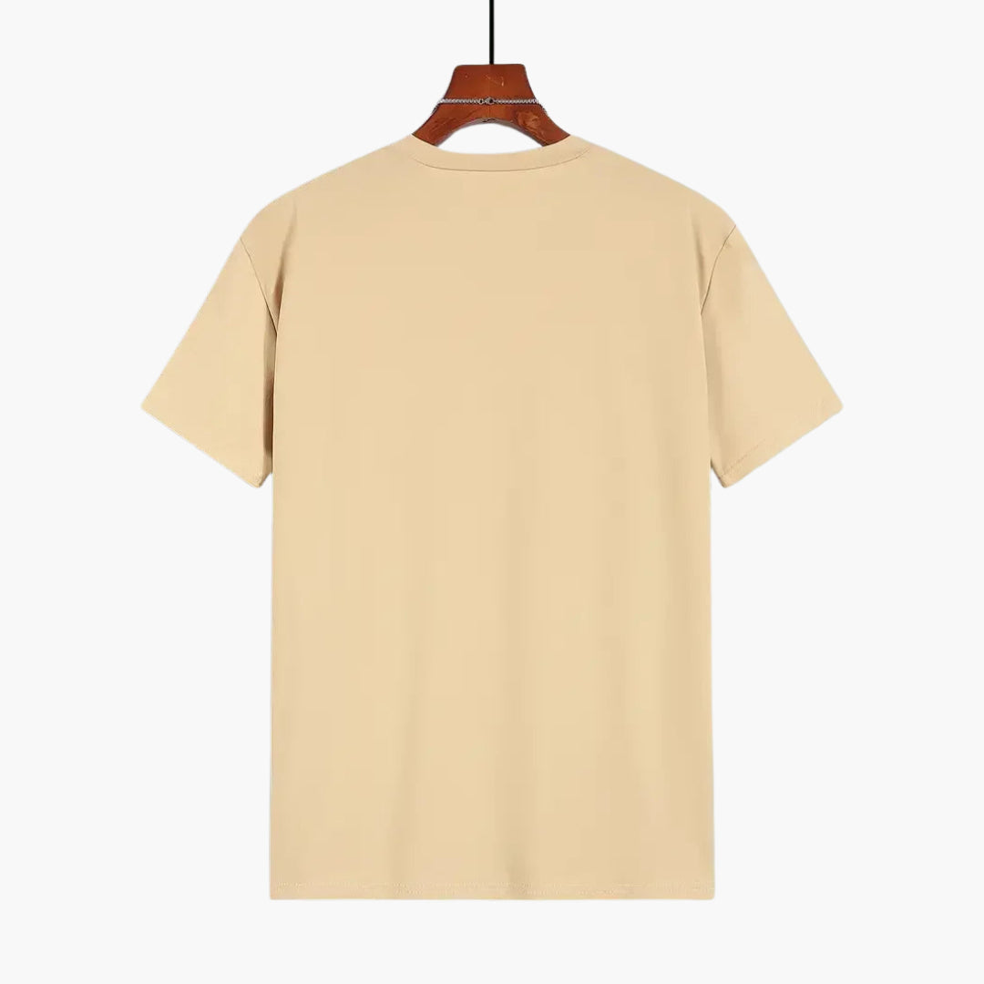 Men T-Shirt | Crew Neck with Short Sleeves and Straight Fit