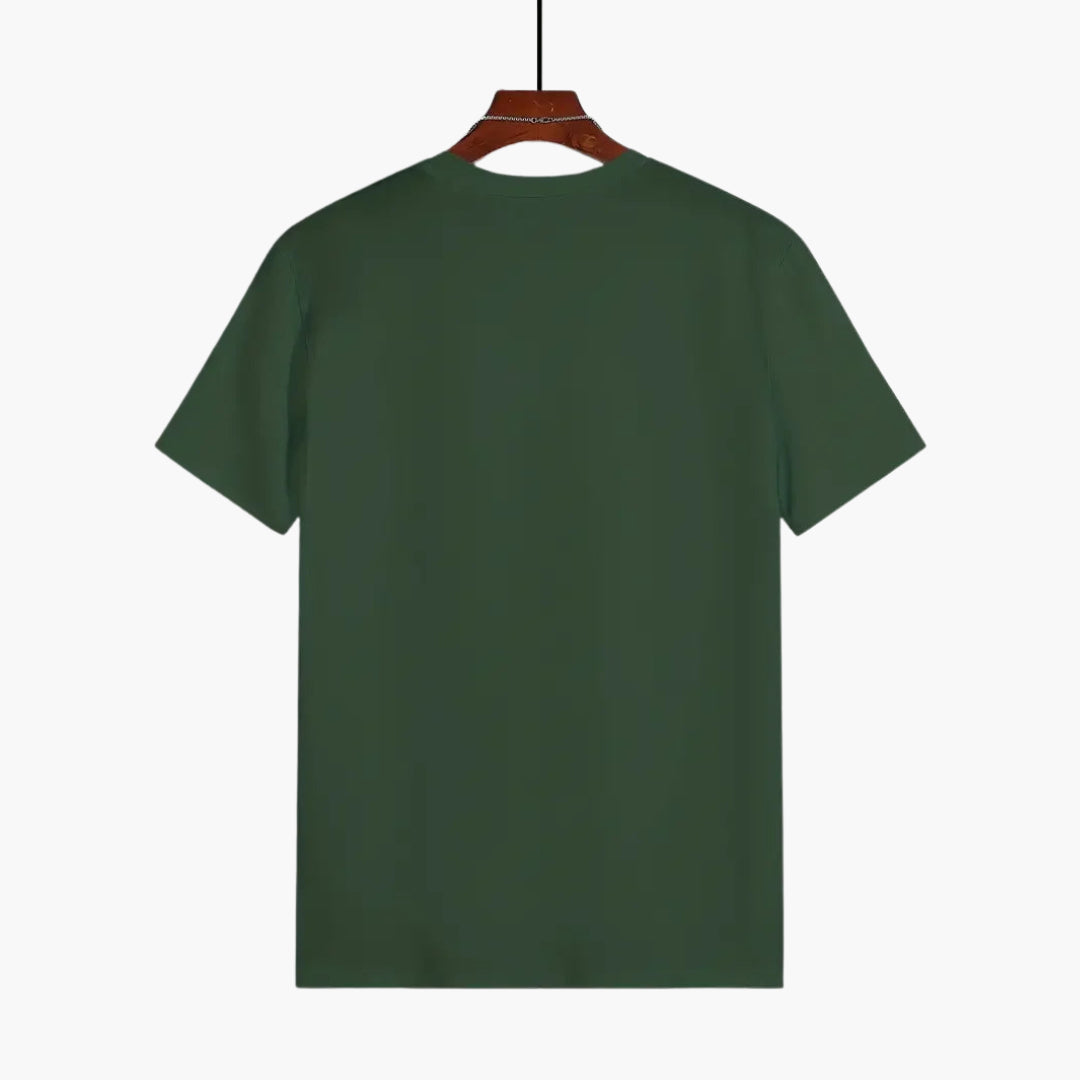 Men T-Shirt | Crew Neck with Short Sleeves and Straight Fit