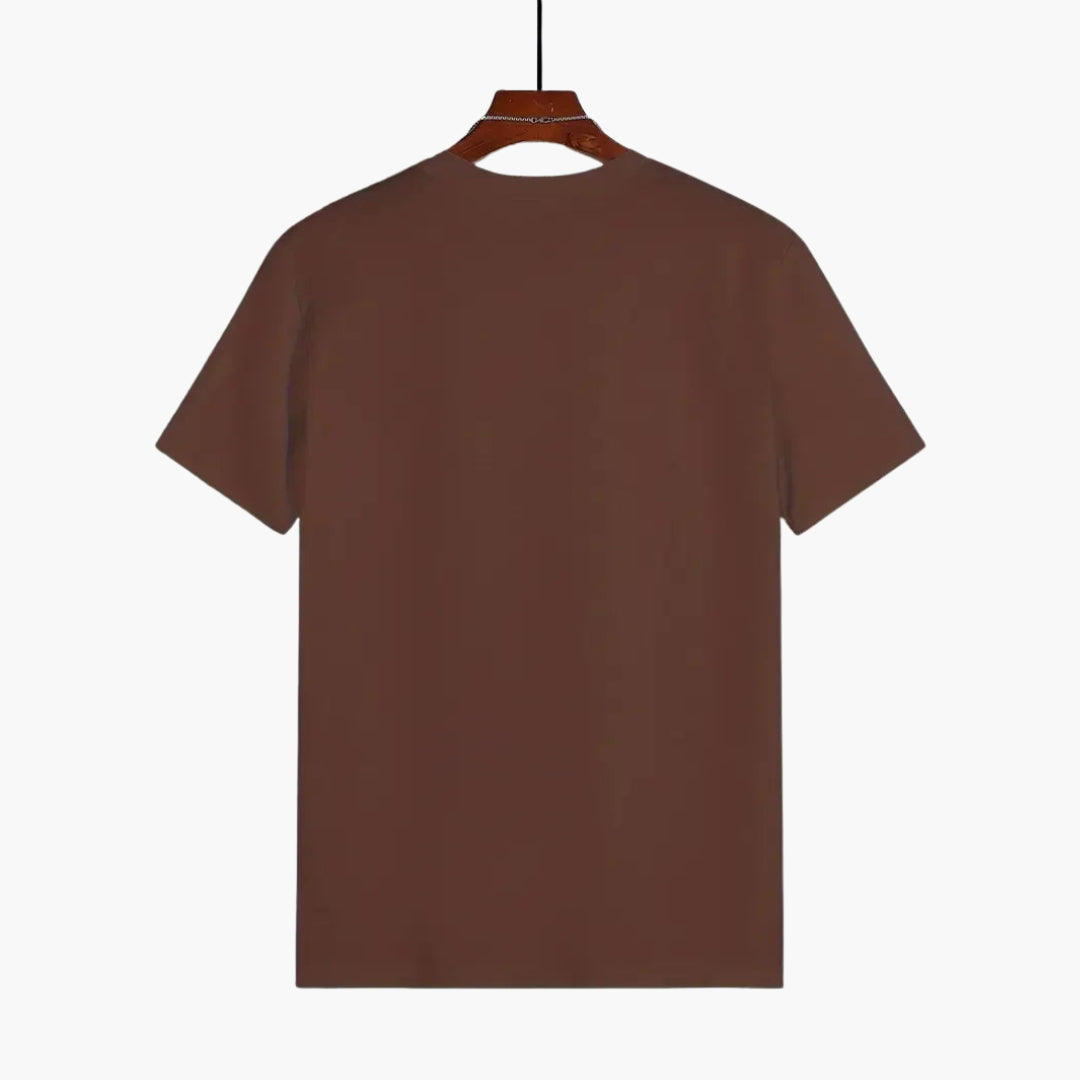 Men T-Shirt | Crew Neck with Short Sleeves and Straight Fit