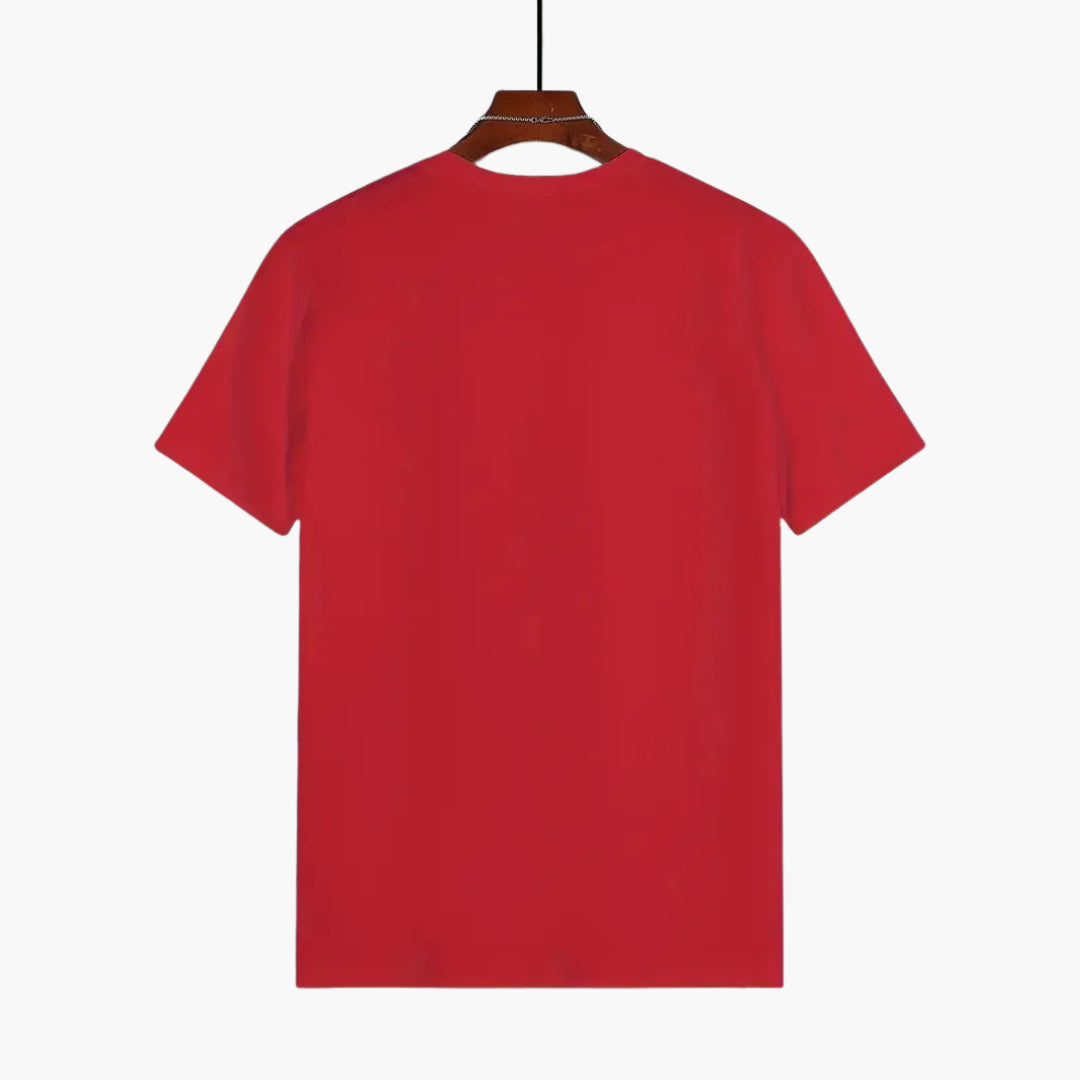 Men T-Shirt | Crew Neck with Short Sleeves and Straight Fit