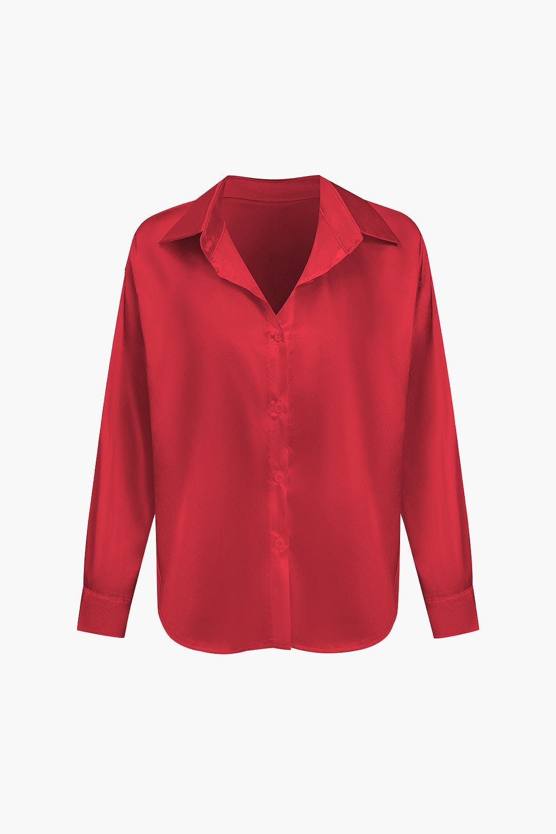 Women Blouse | Long sleeve with collar and front tie detail