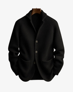 Knit Tailored Fit Button Front Cardigan for Men | Smart Casual Workwear