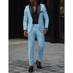 Notch Lapel Two Piece Suit for Men | Formal Wedding Occasion