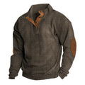 Men’s Knit Sweater | Ribbed Construction