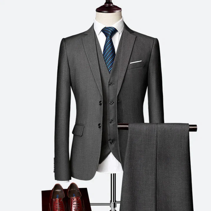 Classic Fit Three Piece Suit for Men | Wedding and Formal Occasions