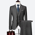 Classic Fit Three Piece Suit for Men | Wedding and Formal Occasions