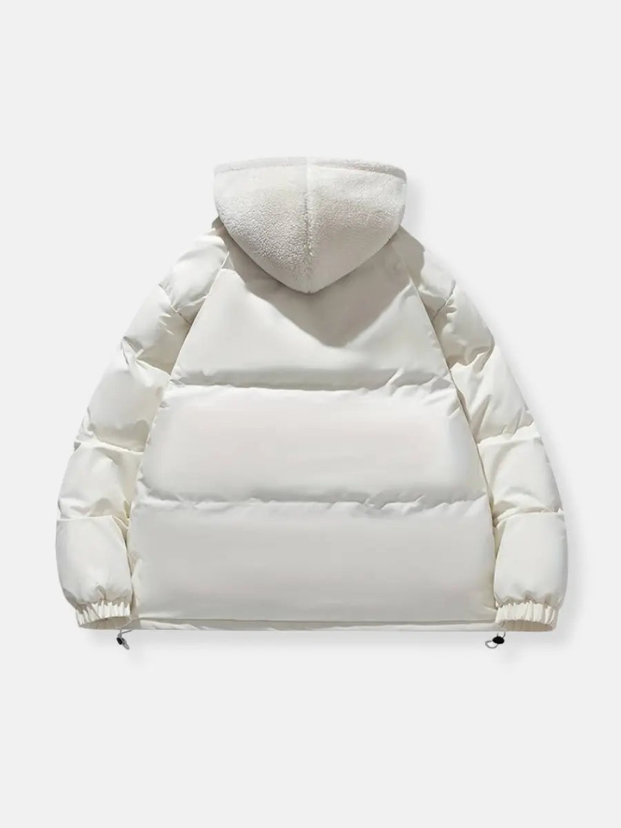 Women Jacket | Quilted design with hood and zip closure