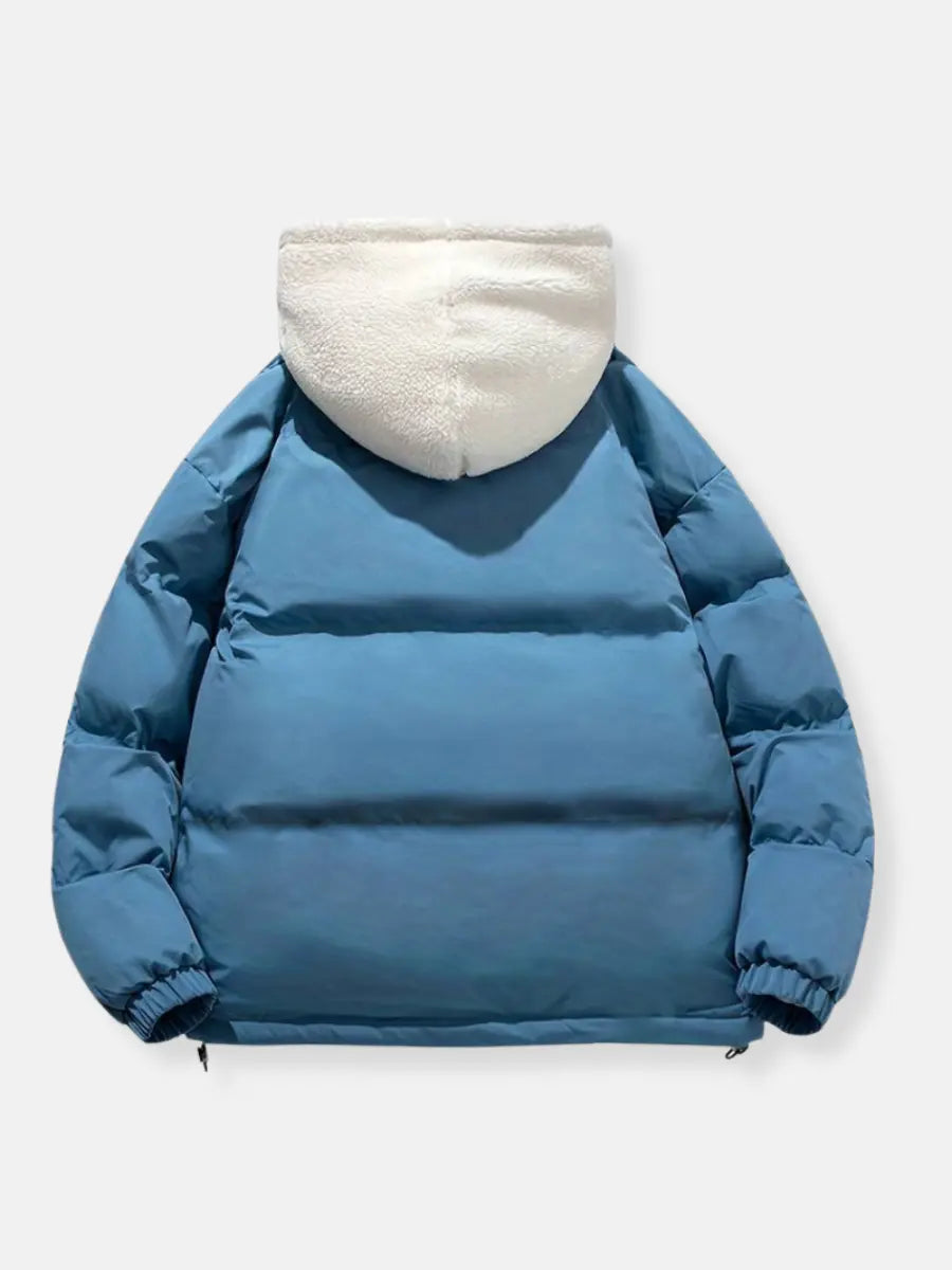 Women Jacket | Quilted design with hood and zip closure