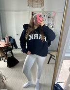 Heavyweight Fleece Varsity Sweatshirt for Men | Oversized Crewneck