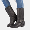 Women's Slip-On Cowboy Boots Above the Ankle for Women