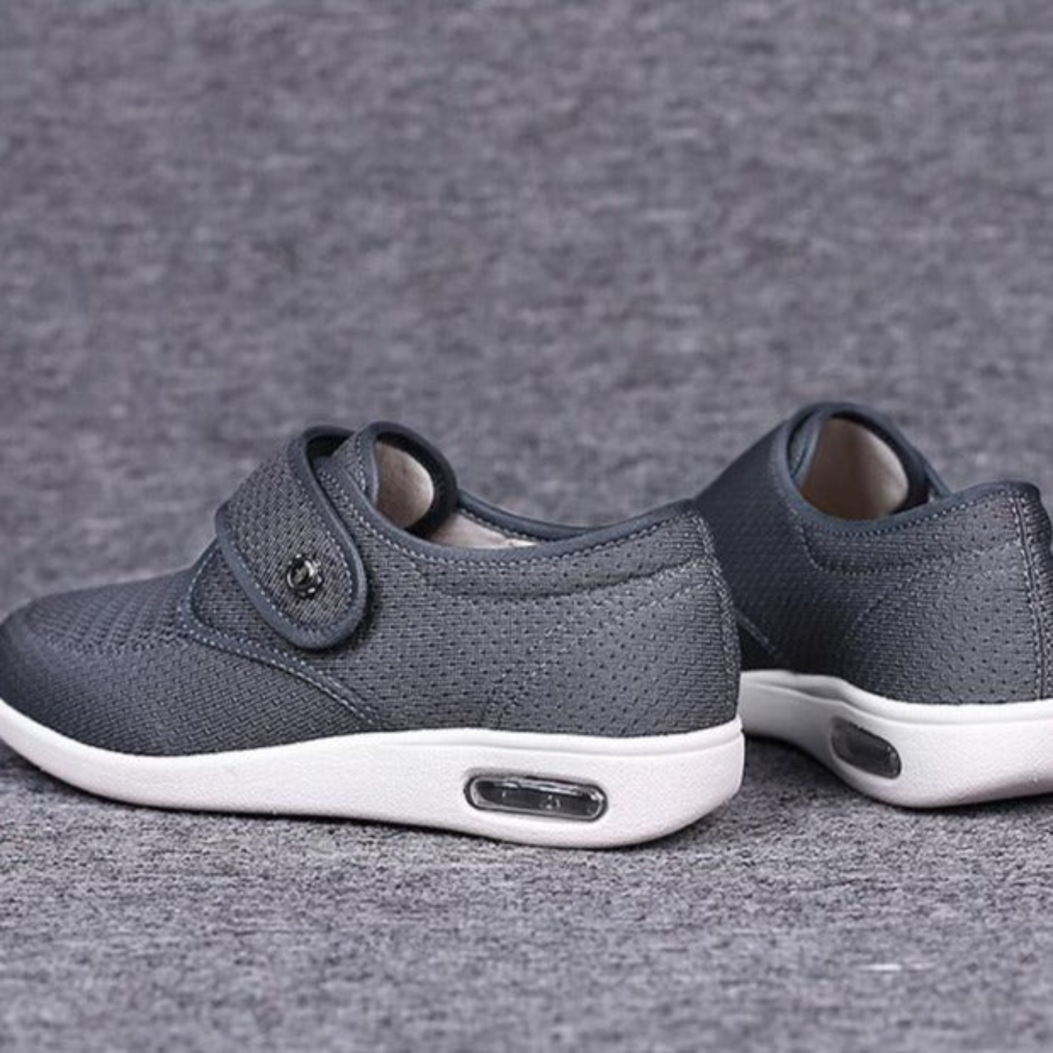 Women Shoes | Wide Fit Slip-On Strap Sneakers