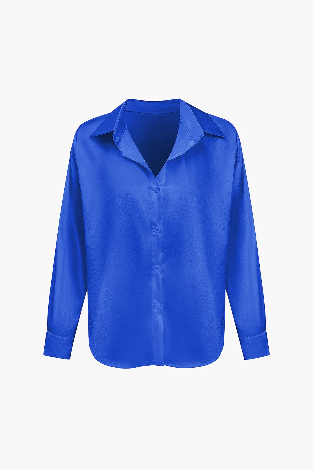Women Blouse | Long sleeve with collar and front tie detail