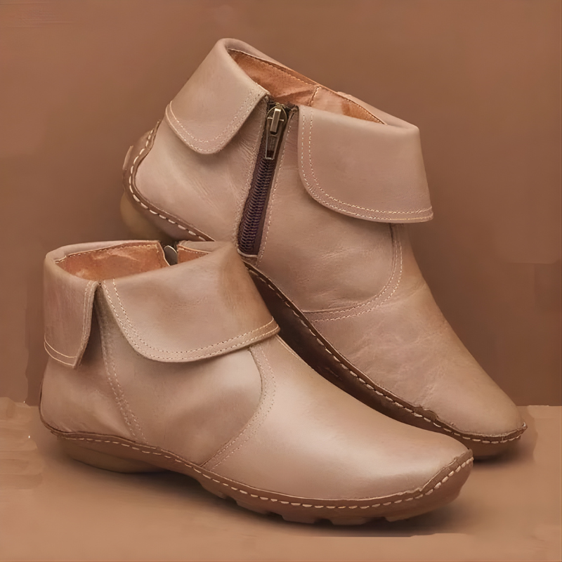 Waterproof Orthopaedic Boots with Arch Support and Grip Sole for Women