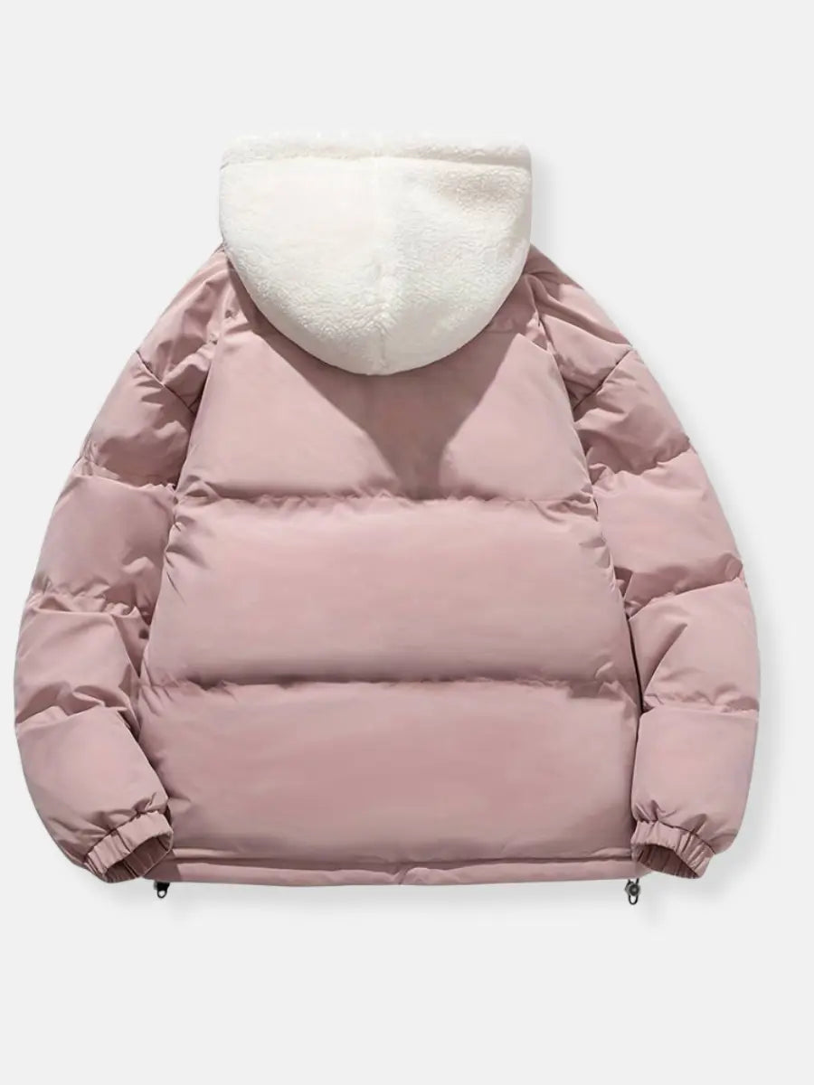 Women Jacket | Quilted design with hood and zip closure