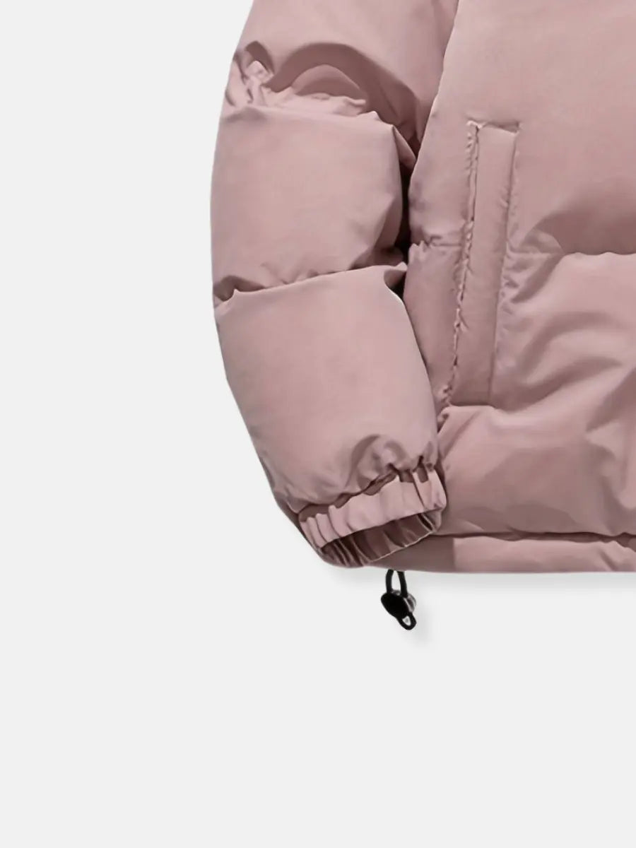 Women Jacket | Quilted design with hood and zip closure