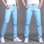 Slim Fit Tailored Trousers for Men | Formal Office Business Wear