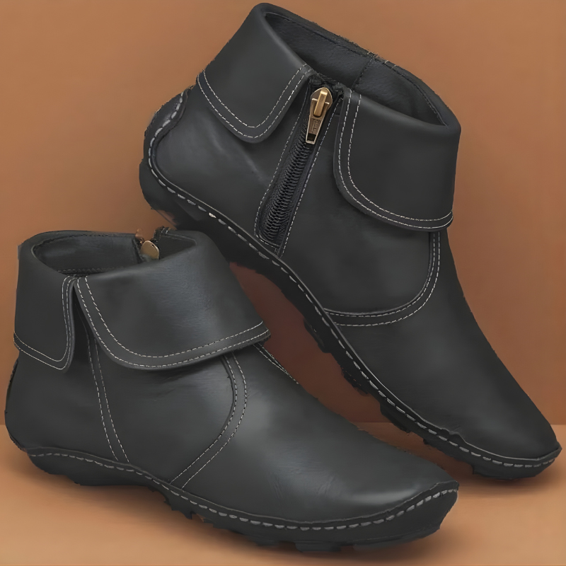 Waterproof Orthopaedic Boots with Arch Support and Grip Sole for Women