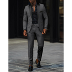 Notch Lapel Two Piece Suit for Men | Formal Wedding Occasion