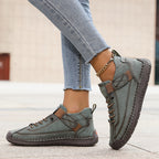 Slip-On Orthopedic Sneakers for Women with Velcro Strap