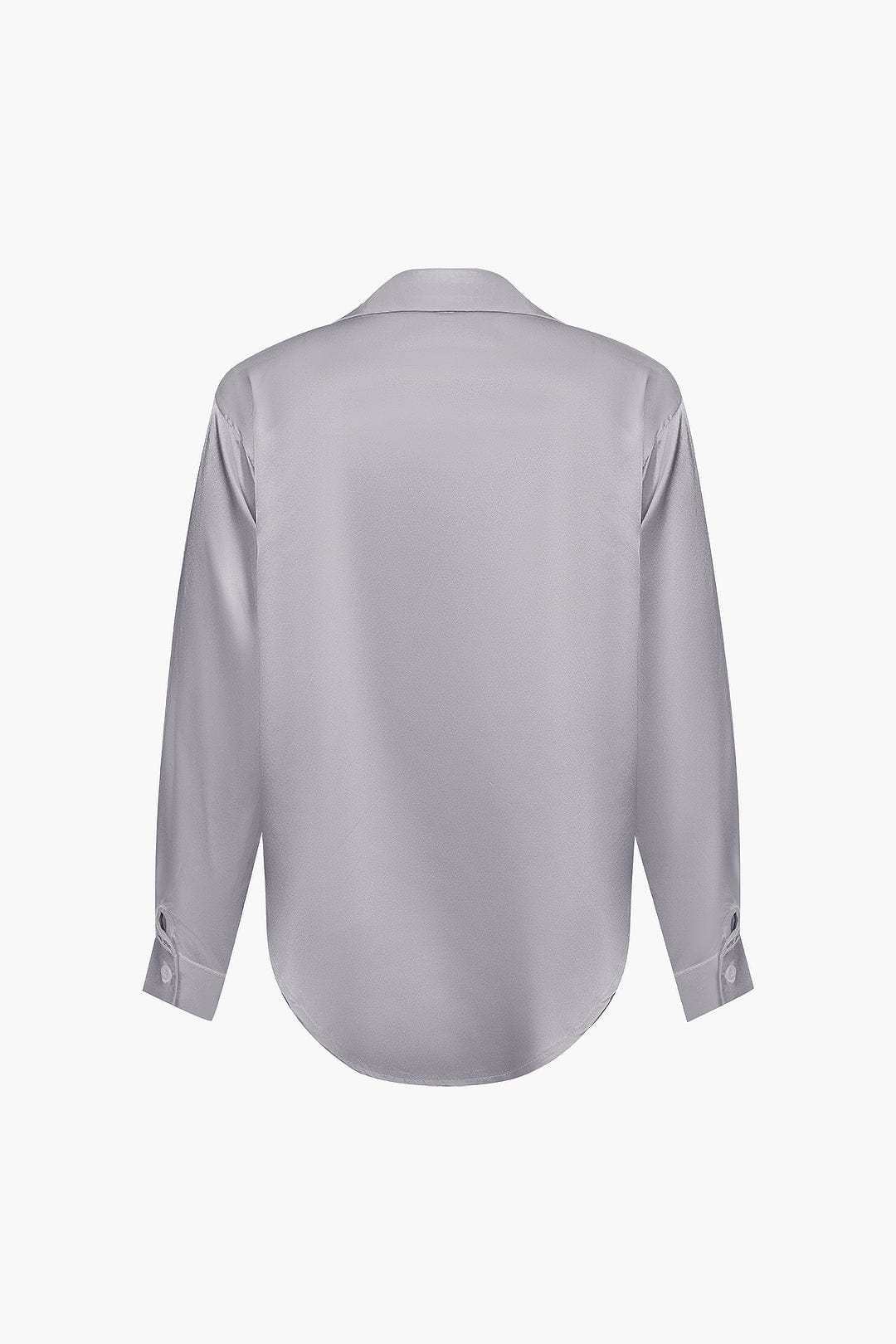 Women Blouse | Long sleeve with collar and front tie detail