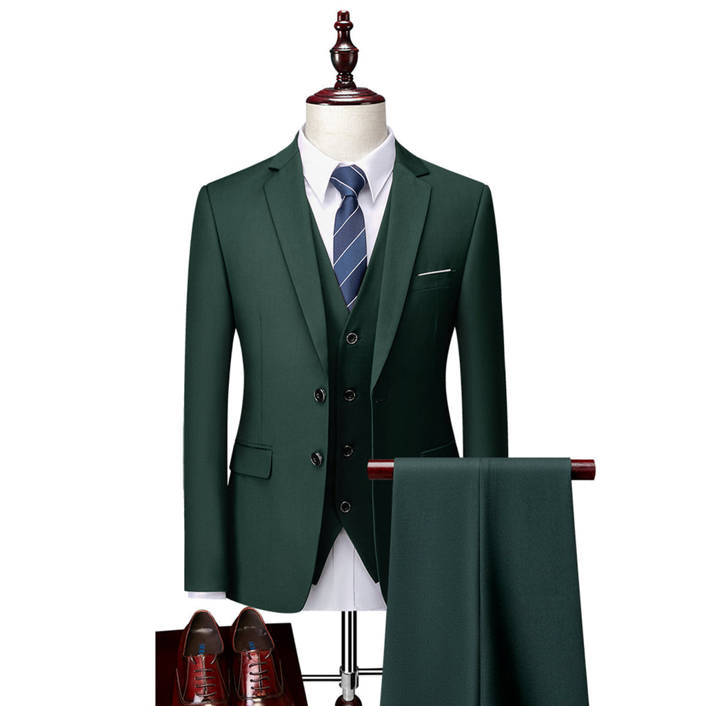 Classic Fit Three Piece Suit for Men | Wedding and Formal Occasions