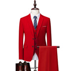 Classic Fit Three Piece Suit for Men | Wedding and Formal Occasions