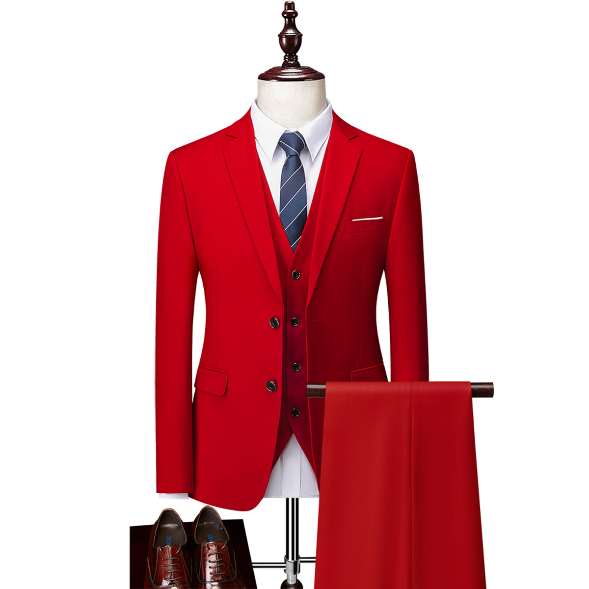 Classic Fit Three Piece Suit for Men | Wedding and Formal Occasions
