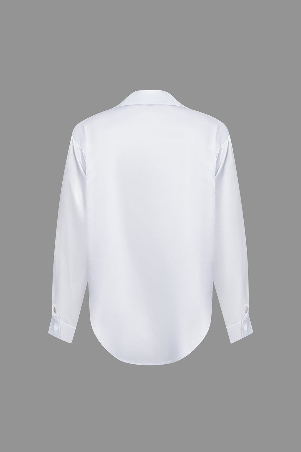 Women Blouse | Long sleeve with collar and front tie detail