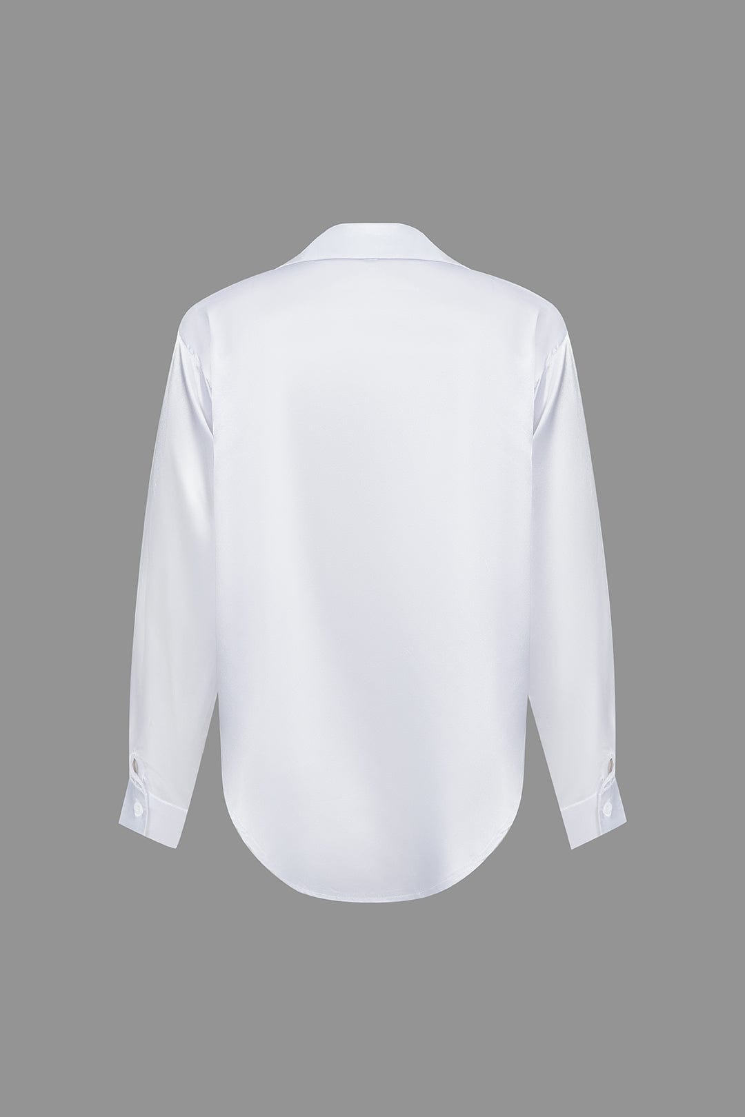 Women Blouse | Long sleeve with collar and front tie detail