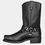 Women's Slip-On Cowboy Boots Above the Ankle for Women