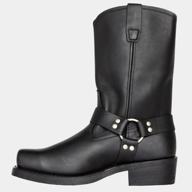 Women's Slip-On Cowboy Boots Above the Ankle for Women