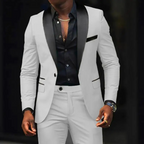 Notch Lapel Two Piece Suit for Men | Formal Wedding Occasion