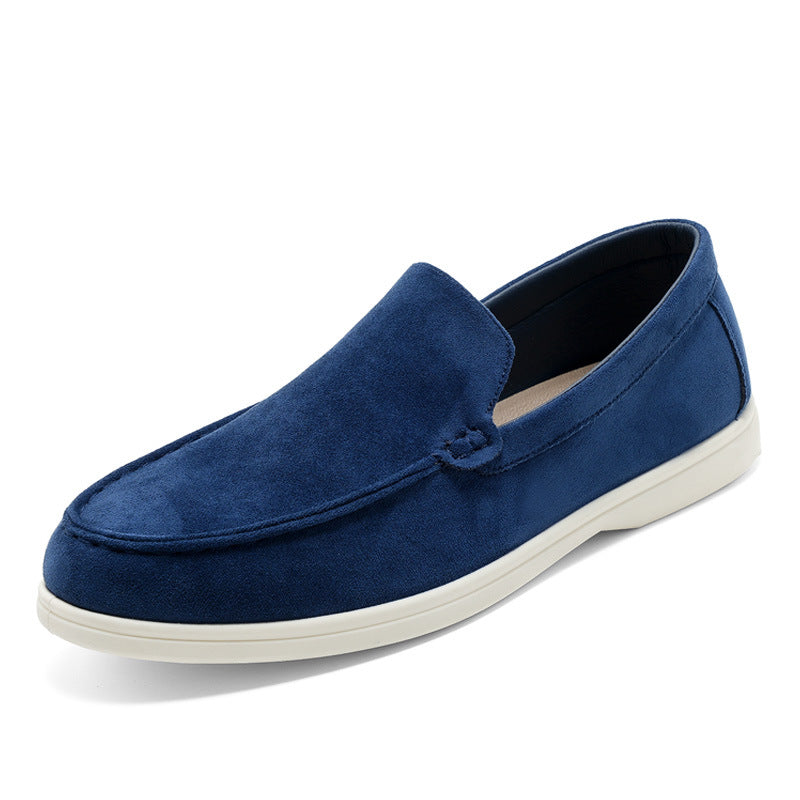 Men's Slip-On Loafers with Round Toe for Everyday Wear