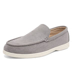 Men's Slip-On Loafers with Round Toe for Everyday Wear