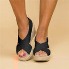 Cushioned Orthopedic Sandals for Women with Adjustable Straps