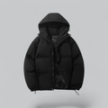 Padded Zip-Up Hooded Winter Jacket for Men and Women
