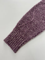 Diamond Cable Knit Round Neck Relaxed Fit Jumper Dress for Women | Autumn Winter