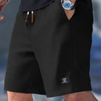 Men's Slim Fit Shorts with Adjustable Waistband