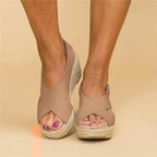 Cushioned Orthopedic Sandals for Women with Adjustable Straps