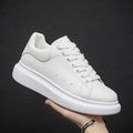 Lightweight Breathable Leather and Textile Casual Trainers for Men | Daily Wear