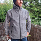 Reflective High Visibility Windproof Water Repellent Jacket for Men | Running