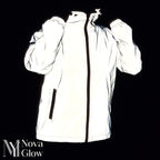 Reflective High Visibility Windproof Water Repellent Jacket for Men | Running