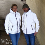 Reflective High Visibility Windproof Water Repellent Jacket for Men | Running