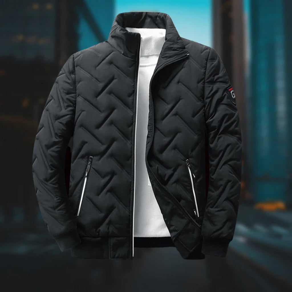 Thick Padded Puffer Jacket for Men | Winter Outerwear