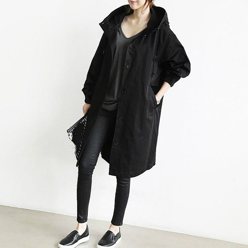 Water Repellent Regular Fit Trench Coat for Women | Everyday Rainwear
