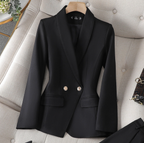 Women Blazer | Tailored cut with matching straight-leg trousers