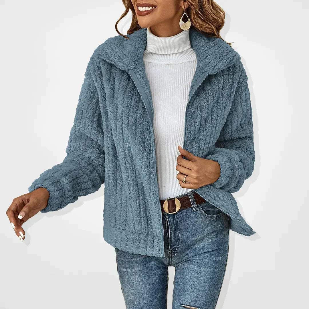 Relaxed Fit Shawl Collar Knitted Cardigan for Women | Casual Cool Weather Layer