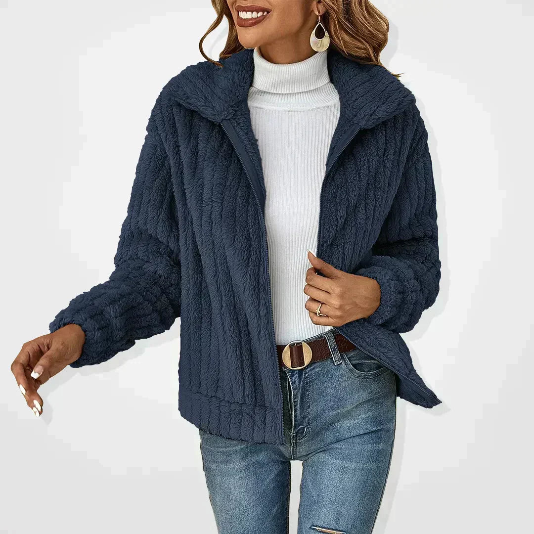 Relaxed Fit Shawl Collar Knitted Cardigan for Women | Casual Cool Weather Layer